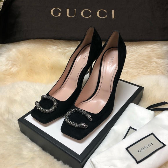 Gucci Shoes - *SOLD* Gucci Dionysus Suede Pump